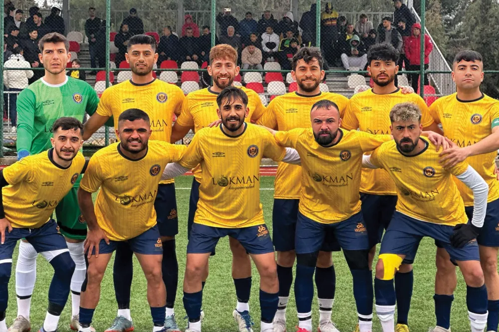 Kızıltepe 47 Spor yağmurlu havada Midyat’a karşı gol oldu yağdı