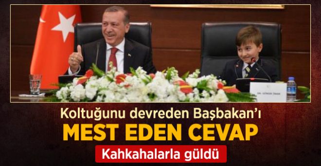 Küçük Başbakan`ın Cevabı Erdoğan`ı Mest Etti