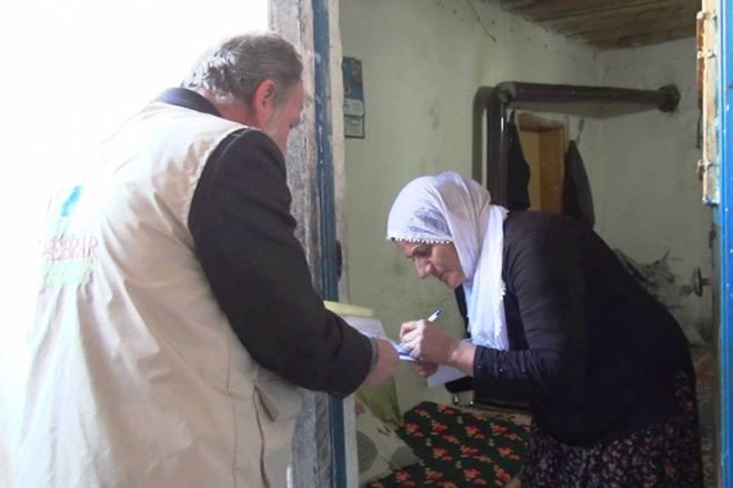 Avrupa Yetim Der`den Kızıltepe`de yetim ailelere nakdi yardım