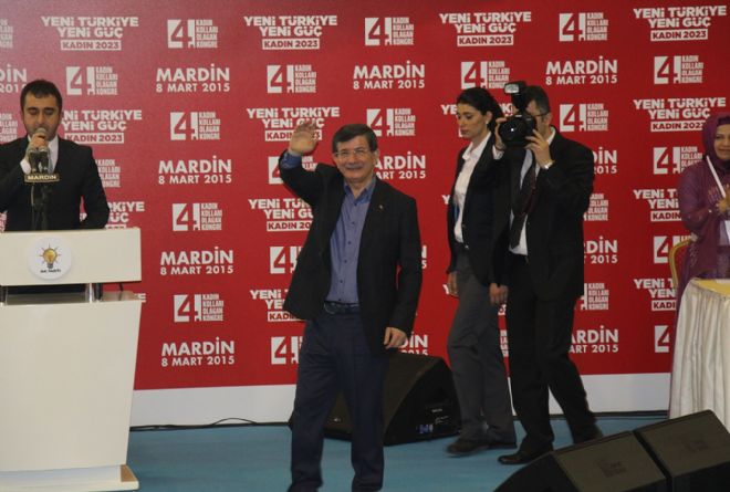Başbakan Davutoğlu Mardin`de konuştu