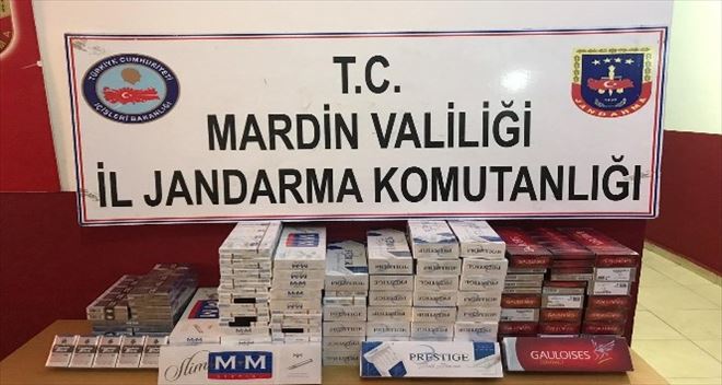 Mardin´de kaçak sigara operasyonu