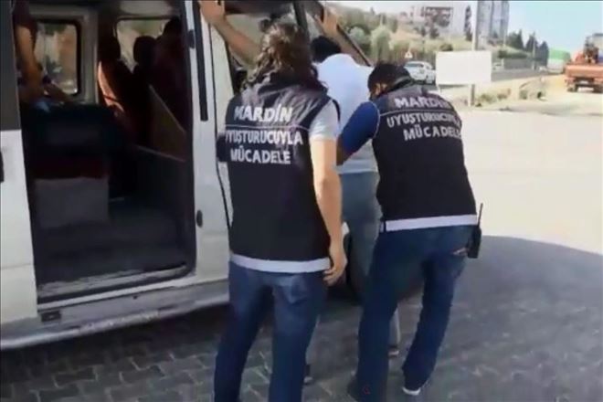 Mardin´de uyuşturucu operasyonları: 82 gözaltı