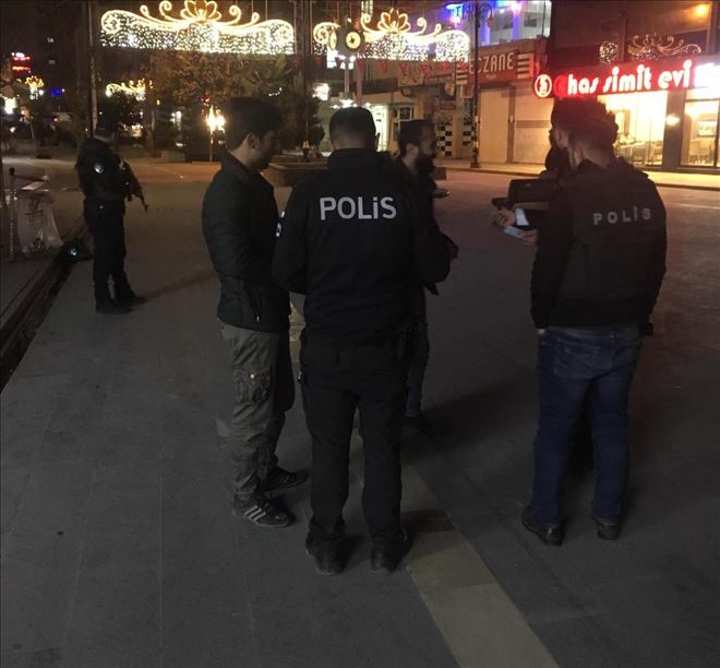 Kızıltepe polisinden asayiş uygulaması