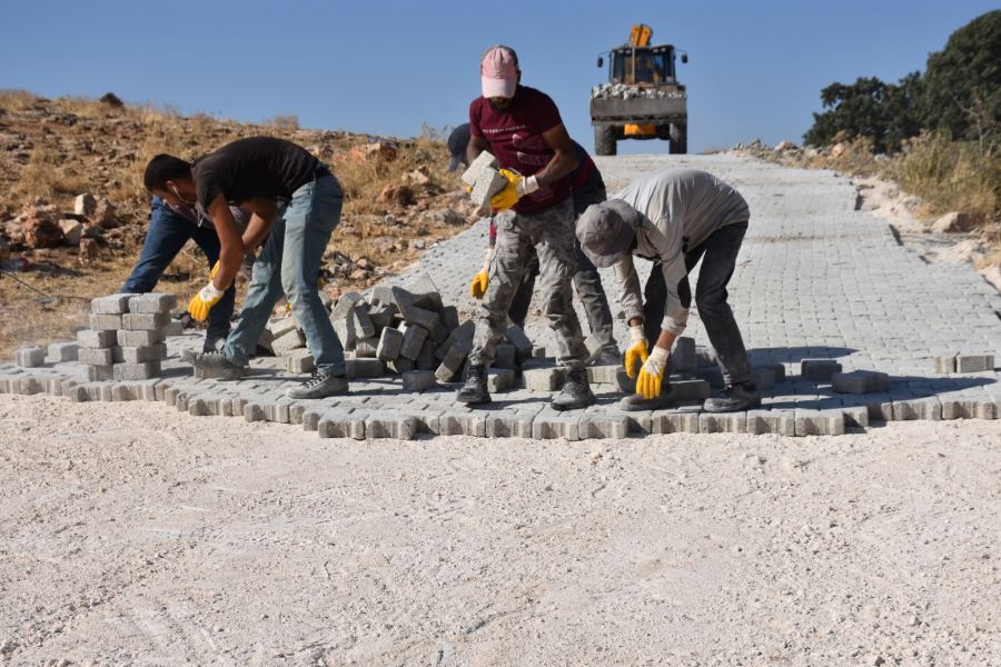 Dargeçit’te parke taşı çalışmaları tamamlandı