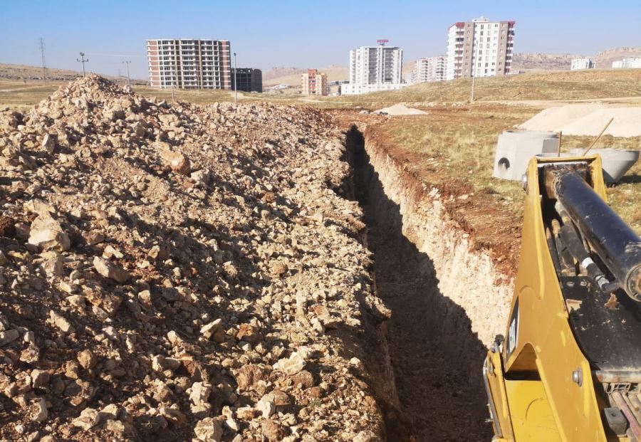 Yeni TOKİ’de alt yapı çalışması