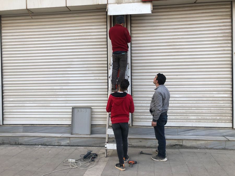 Kızıltepe’de elektrikler kesik, esnaf kepenk açamadı