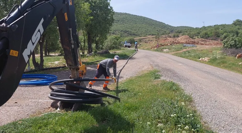 Bahçebaşı Mahallesine Kanalizasyon Hattı Döşendi