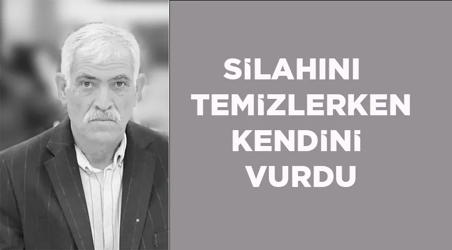 Düğünden sonra silahını temizlerken kendini vurdu