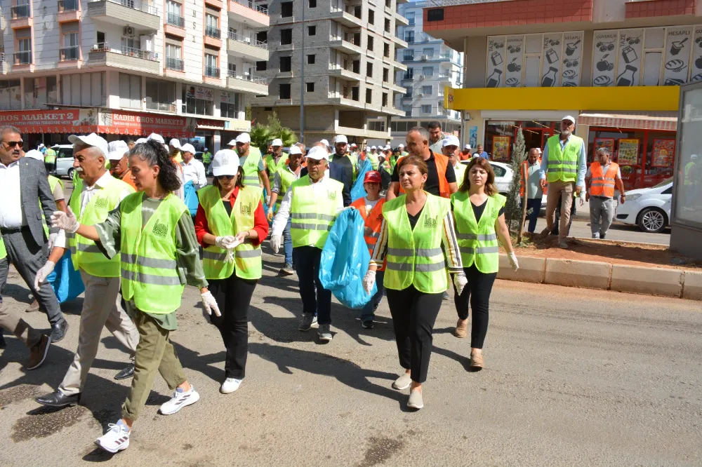 Mardin Büyükşehir Belediyesi Kızıltepe’de Büyük Temizlik Kampanyası Başlattı