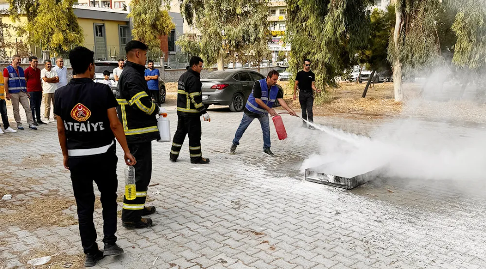 Kızıltepe Diş Hastanesi Personellerine Yönelik Yangın Eğitimi