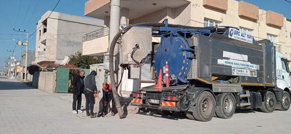 Kızıltepe’de 2 bin 700 yağmur suyu hattı temizlendi