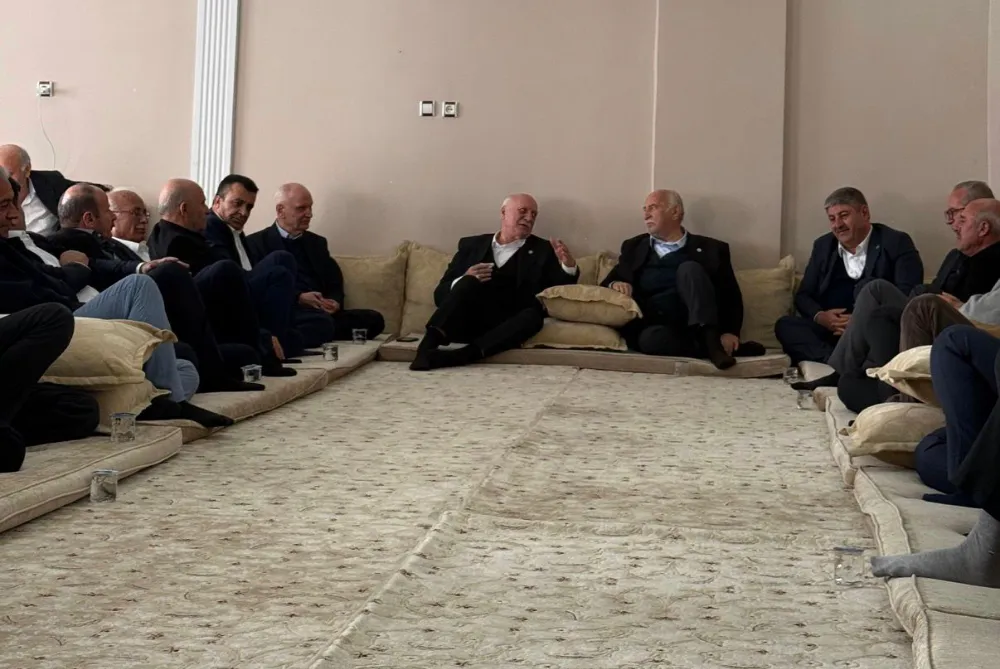 Şemsi Bayraktar’dan Bedirhan Dinler’e Taziye Ziyareti