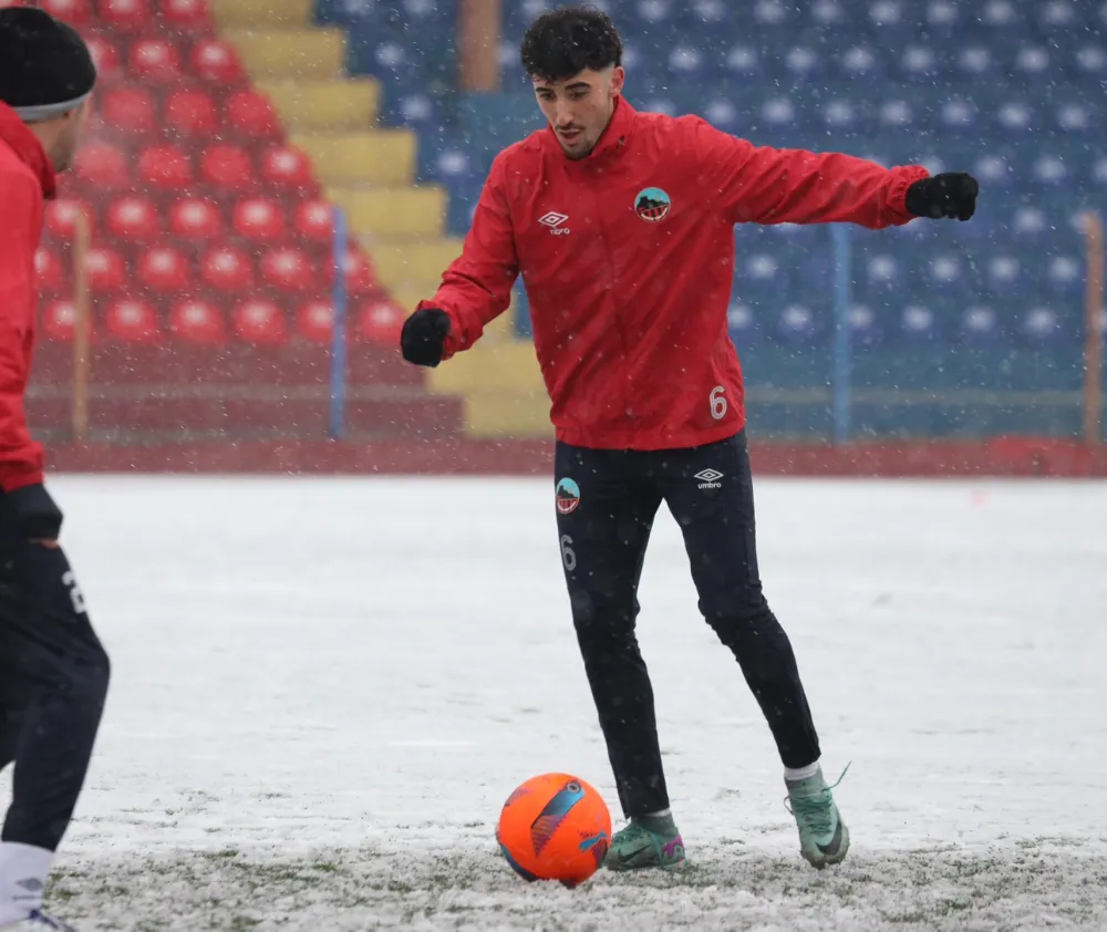 Mardin 1969 Spor kar altında antrenman yaptı