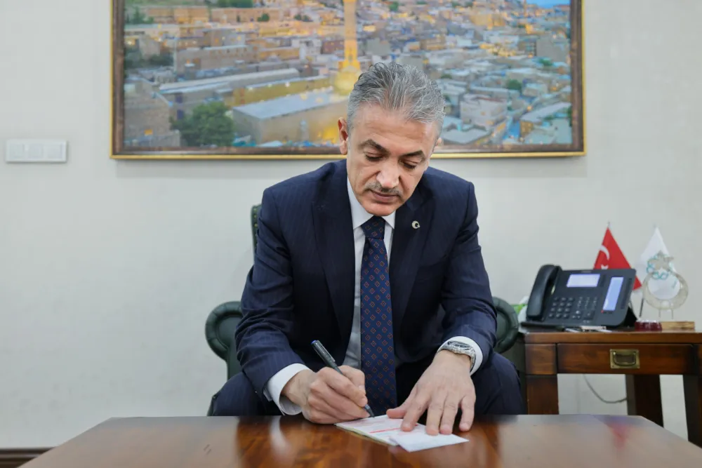 Mardin Valisi Kurban Vekâletini Gazze’ye Verdi