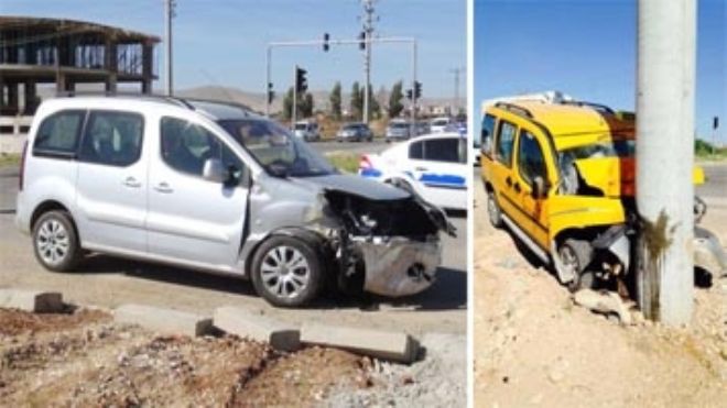 Yine Trafik Kazası: 1 Yaralı