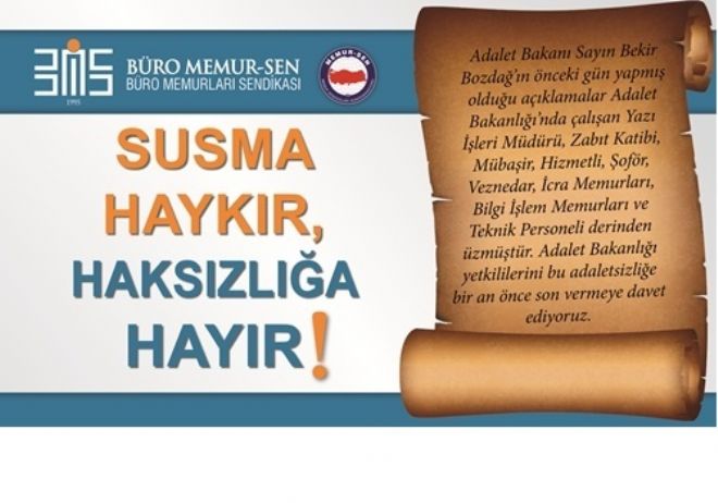 Bür Memur-Sen`den basın açıklaması...